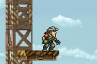 Harry Down je nekonečná HTML5 úniková hra inšpirovaná Metal Slug