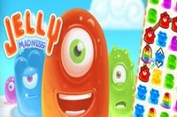 Uvoľni Jelly Madness v tejto vtipnej bezplatnej Match 3 puzzle hre
