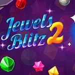 Farebné drahokamy a veľký modrý diamant na fialovom pozadí s nápisom