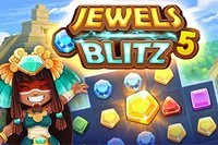 Jewels Blitz 5 je match-3 hra na objavovanie mayských chrámov a riešenie