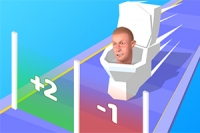 Pripoj sa k Skibidi Clash 3D obľúbenej parkour hre