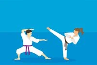 Karate King Online je bezplatná online hra, kde bojujete cez džungľu a