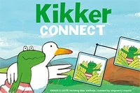 Puzzle hra Kikker od Maxa Velthuijsa