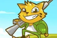 Chráňte kráľovstvo Felis pred napádajúcimi psami!