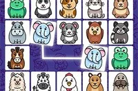 V Kris Mahjong Animals otestujte svoju pozornosť!