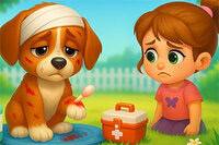 Zachráň a postaraj sa o stratené šteniatko!