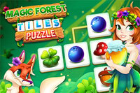 Čarovný les plný tajomstiev na vás čaká v hre Magic Forest: Tiles Puzzle