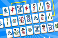 Spojte dve rovnaké dlaždice, aby ste ich odstránili z hry Mahjong Connect Online