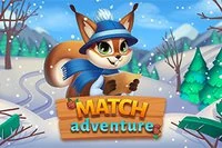 Pripoj sa ku Gemmymu, veveričke, na vzrušujúcej ceste v Match Adventure