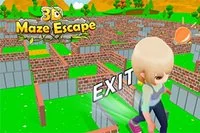 Hra pre chlapcov zadarmo s témou bludiska Maze Escape 3D