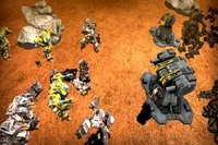 Presný vojenský bojový simulátor s realistickými robotmi Mechovými