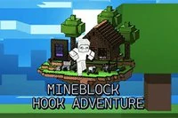 Mineblock Hook Adventure je zábavná fyzikálna hra, kde je cieľom pohybovať