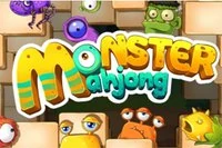 Spájajte monštrami inšpirované mahjong dlaždice, aby ste dokončili úrovne