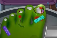 Deti sa naučia virtuálnu operáciu nechtu v tejto bezplatnej hre Monster Nail