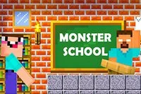 Vitajte v škole Minecraftu s hrdinami ako Noob, Enderman, Herobrine a