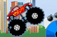Monster Truck Destroyer je hra s monster truckom na vedľajšej rolovaní