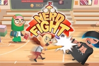 Hra Nerd Fight je Tap RPG, kde hráč vytvára armádu nerdov na boj proti