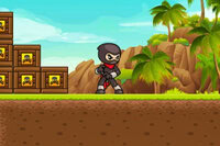 Rozbehnite sa v hre Ninja Run, rýchlej plošinovke, ktorá preverí váš
