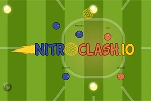 Farebná grafika s nápisom NITRO CLASH