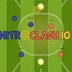 Farebná grafika s nápisom NITRO CLASH