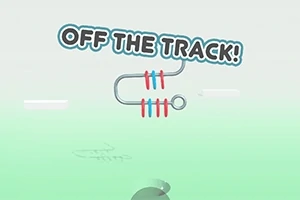 Nápis OFF THE TRACK!