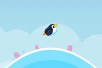 Posuň sa k záchrane a lietaj k úspechu v Pengu Slide - parádnej tučniackej