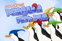 Zabavte sa sami alebo s priateľom v hre Penguin Fish Run hráči