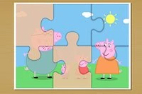 Peppa Pig hlavolam je puzzle hra s Peppou v troch úrovniach obtiažnosti