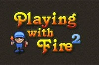 Vyhoďte súpera do vzduchu v hre bomberman Hra s ohňom!