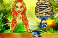 Pomôž Poison Ivy vyvinúť semienko na novú monštruóznu rastlinu!