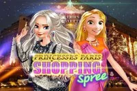 Elsa a Rapunzel sú v Paríži a chcú kúpiť nové módne oblečenie,