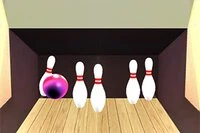Umiestnite bowlingovú guľu