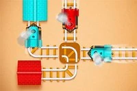 Rail Maze Puzzle je klasická hlavolamová hra pre deti a dospelých s rôznymi