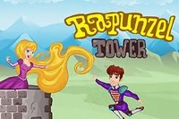 Zlá čarodejnica drží Rapunzel vo veľmi vysokej veži