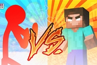 Stickman vs Monster School - skvelá hra pre fanúšikov Red And Blue Stickman