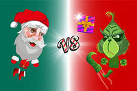 Skoč a kopni do darčekovej krabice v hre Santa vs Skritch, získaj body a