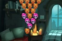 Hraj 80 úrovní bubble shooter na Halloween