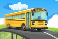 Školský autobus: Pretekárska hra je zábavná jazda, v ktorej riadiš