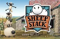 Veľa oviec sa stavia na seba v hre Shaun the Sheep: Sheep Stack!