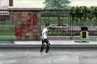 Mesto skateboardov je akrobatická skateboardová hra pre deti