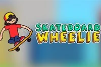 Hra Skateboard Wheelie bude vašou obľúbenou na niekoľko minút!