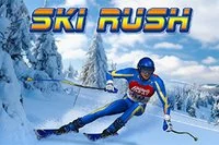 Ski Rush preverí vaše reflexy!