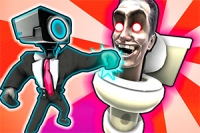 Vitajte vo farebnom svete hry Skibidi Toilet Rampage!
