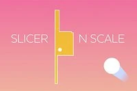 Slice n Scale je bezplatná návyková retro hra s inovatívnou hrateľnosťou!