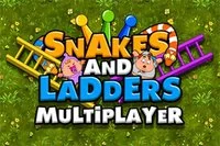 Snake a rebríky: Multiplayer je HTML5 stolová hra