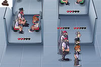 Viesť najchaotickejšie toalety v Soči a udržať všetkých zákazníkov v pohybe