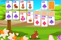 Užite si nadčasový Solitaire v roztomilom veľkonočnom dizajne na jar