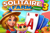 Solitaire Farm Seasons 3 je hra s triedením kariet Tripeaks s viac než 3400