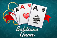 Klasická kartová hra golfový solitaire