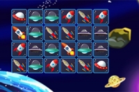 Mahjong Connect vo vesmíre